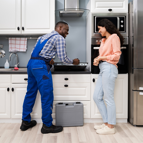 can you provide an estimate for cooktop repair before beginning any work in Roosevelt County